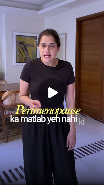 Presenter in a Gytree perimenopause product story