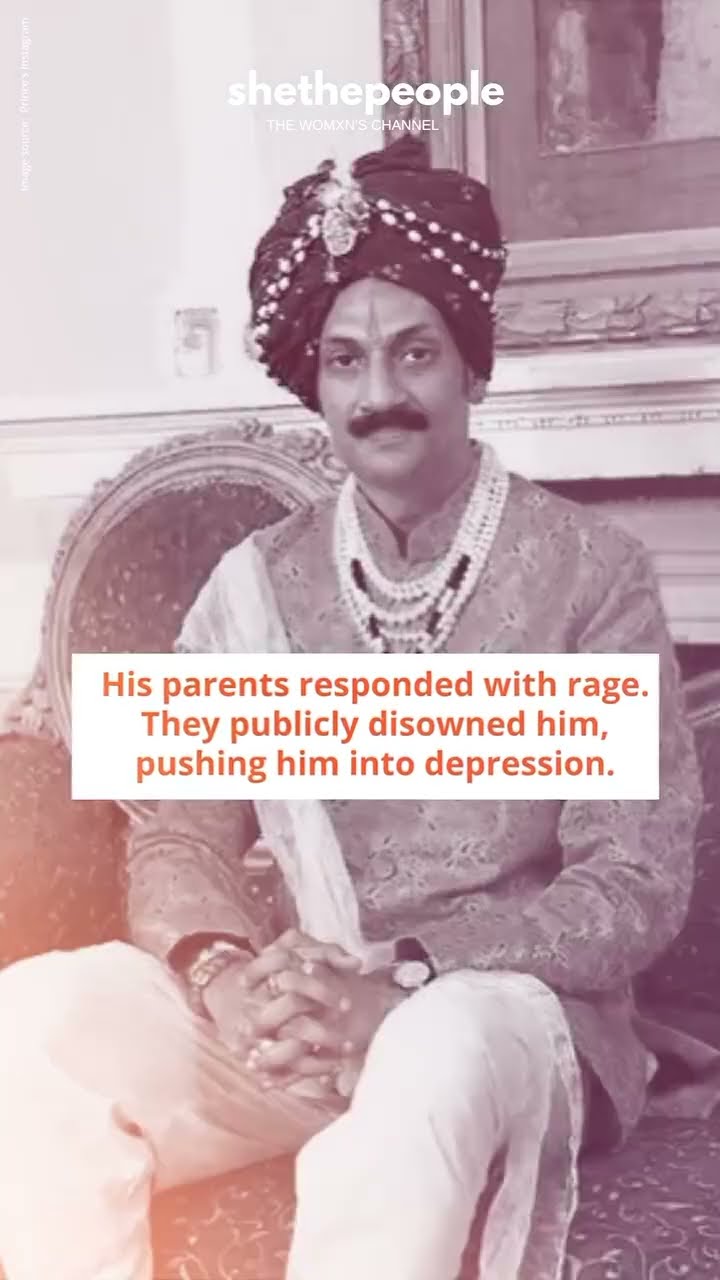 SheThePeople history short featuring the first openly gay prince of India